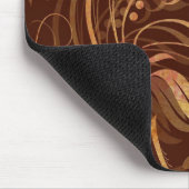 Elegant Herfst Batik Print Foliage Muismat (Hoek)