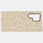 Elegant Herfst bladpatroon | Minimalistische herfs Samsung Galaxy Hoesje (Achterkant horizontaal)