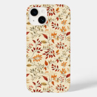 Elegant herfst bloemmotief