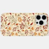 Elegant herfst bloempatroon Case-Mate iPhone case (Achterkant (horizontaal))