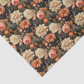 Elegant Herfst Floral Tissuepapier (Detail)