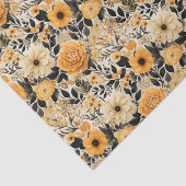 Elegant Herfst Floral Tissuepapier (Detail)