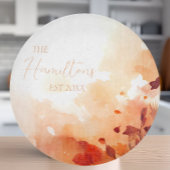 Elegant Herfst gebladerte Custom Snijplank