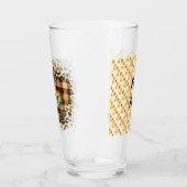 Elegant Herfst Love Pumpkin Glas (Links)