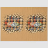 Elegant Herfst Love Pumpkin Tissuepapier (Voorkant)