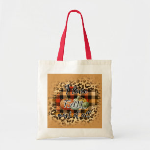Elegant  Herfst Love Pumpkin Tote Bag