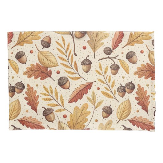 Elegant Herfst patroon Kussensloop (Voorkant)