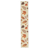 Elegant Herfst patroon Lange Tafelloper (Voorkant)
