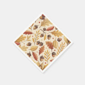 Elegant Herfst patroon Servet (Hoek)