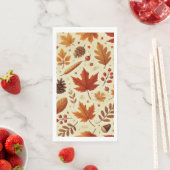 Elegant Herfst patroon Servet (Insitu)