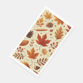 Elegant Herfst patroon Servet (Hoek)