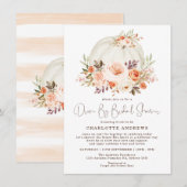 Elegant Herfst pompoen Floral drive by Vrijgezelle Kaart (Voorkant / Achterkant)