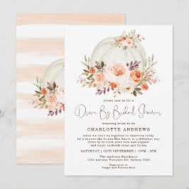 Elegant Herfst pompoen Floral drive by Vrijgezelle Kaart