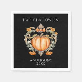 Elegant Herfst Pumpkin Servet