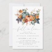 Elegant Herfst Vrijgezellenfeest Kaart (Voorkant)