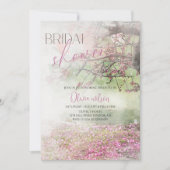 Elegant Herfst Vrijgezellenfeest - Paarse Bloemen  Kaart (Voorkant)