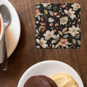 Elegant Herfst Waterverf Floral Onderzetter