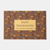 Elegant herfstblad deurmat (Voorkant)