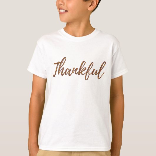 Elegant herfstblad t-shirt (Voorkant)