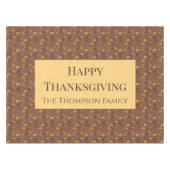 Elegant herfstblad tafelkleed (Voorkant (Horizontaal))