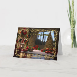 Elegant Herinneringen Kerst Kaart