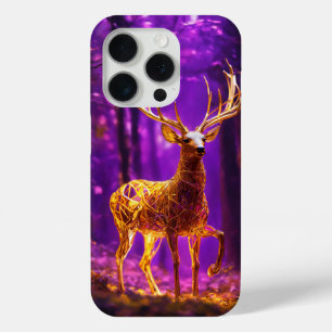 "Elegant hertenontwerp iPhone 15 Pro Case