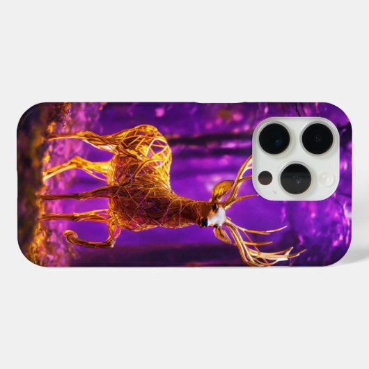 "Elegant hertenontwerp Case-Mate iPhone Case (Achterkant (horizontaal))