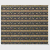 Elegant hertenwikkelpapier voor geschenken cadeaupapier (Vlak)