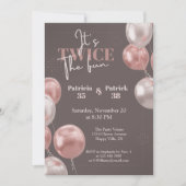 Elegant Het is een Twee keer zo leuke gezamenlijke Kaart (Voorkant)