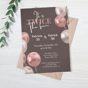 Elegant Het is een Twee keer zo leuke gezamenlijke Kaart