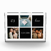 Elegant Het is Love 3 Photo Keepomwille Fotoblokken (Voorkant)