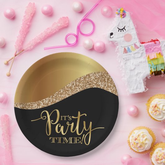 Elegant Het is Party Time Paper Bord (Feest)