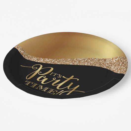 Elegant Het is Party Time Paper Bord (Gekanteld)