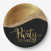 Elegant Het is Party Time Paper Bord (Voorkant)