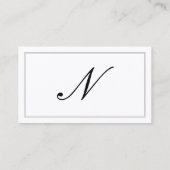 Elegant, het Visitekaartje van de Adviseur van het (Achterkant)