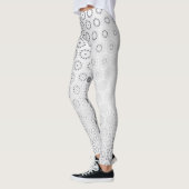 Elegant Hexagon Starburst Pattern – Leggings (Links)