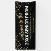 Elegant High School Prom Spandoek (Verticaal)