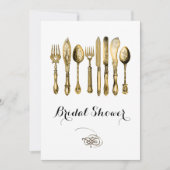 Elegant high tea Gold Kaart (Voorkant)