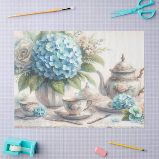 Elegant  High Tea Party tissuepapier (Craft)