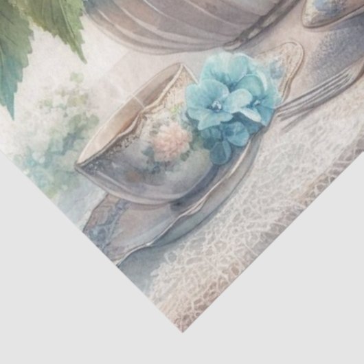 Elegant  High Tea Party tissuepapier (Detail)
