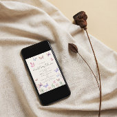 Elegant hij geeft me vlinders Vrijgezellenfeest Kaart