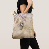 Elegant Himalayan Persian cat Tote Bag (Dichtbij)