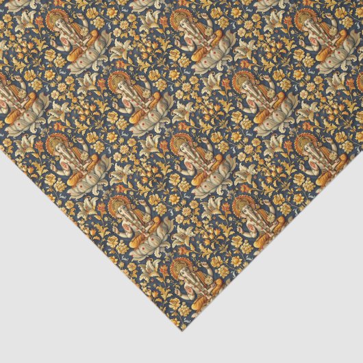 Elegant Hindoe Festival Tissuepapier (Detail)