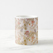 Elegant Historic  Victoriaans Textielvezel Koffiemok (Center)