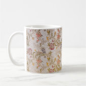 Elegant Historic  Victoriaans Textielvezel Koffiemok (Links)