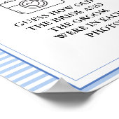 Elegant Hoe oud waren ze vrijgezellenfeest Game te Poster (Hoek)