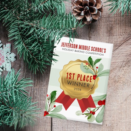 Elegant Holiday Contest Winner Award Button