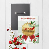 Elegant Holiday Contest Winner Award Button