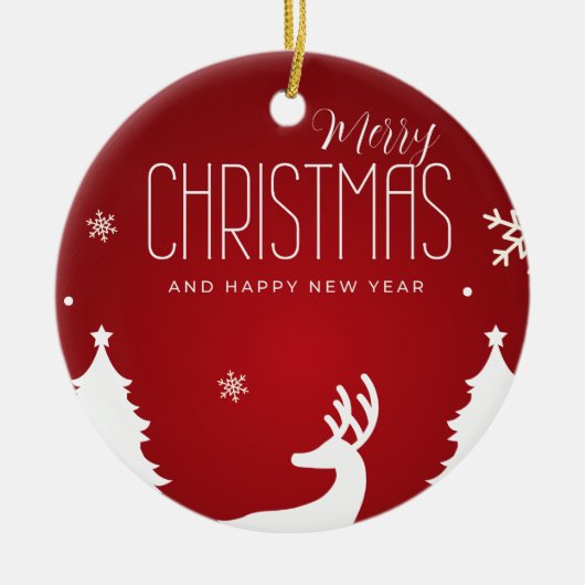 Elegant Holiday Ornament (Voorkant)