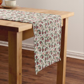 Elegant Holiday Paisley Table Runner Korte Tafelloper (Voorbeeld)